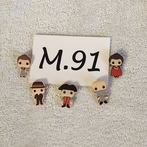 M.091- Croc charms accessories buttons,  Outlander